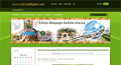 Desktop Screenshot of derinbilgiler.net